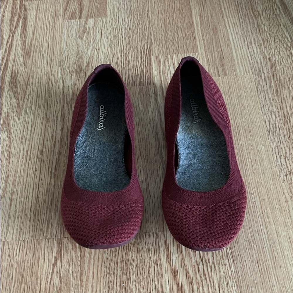 Allbirds Women's Deep Red Flats